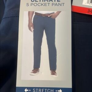 NWT Ultimate men’s stretch/5 Pocket Pant / in dark navy color